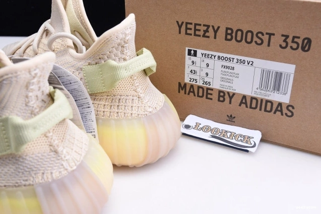 Adidas Yeezy 350 FX9028 V2 Boost Flax 0814